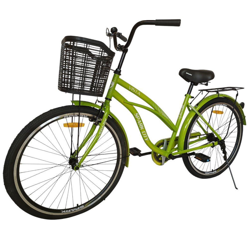 Міський велосипед SPARK CITY VISTA 26" стальна рама 17", кошик