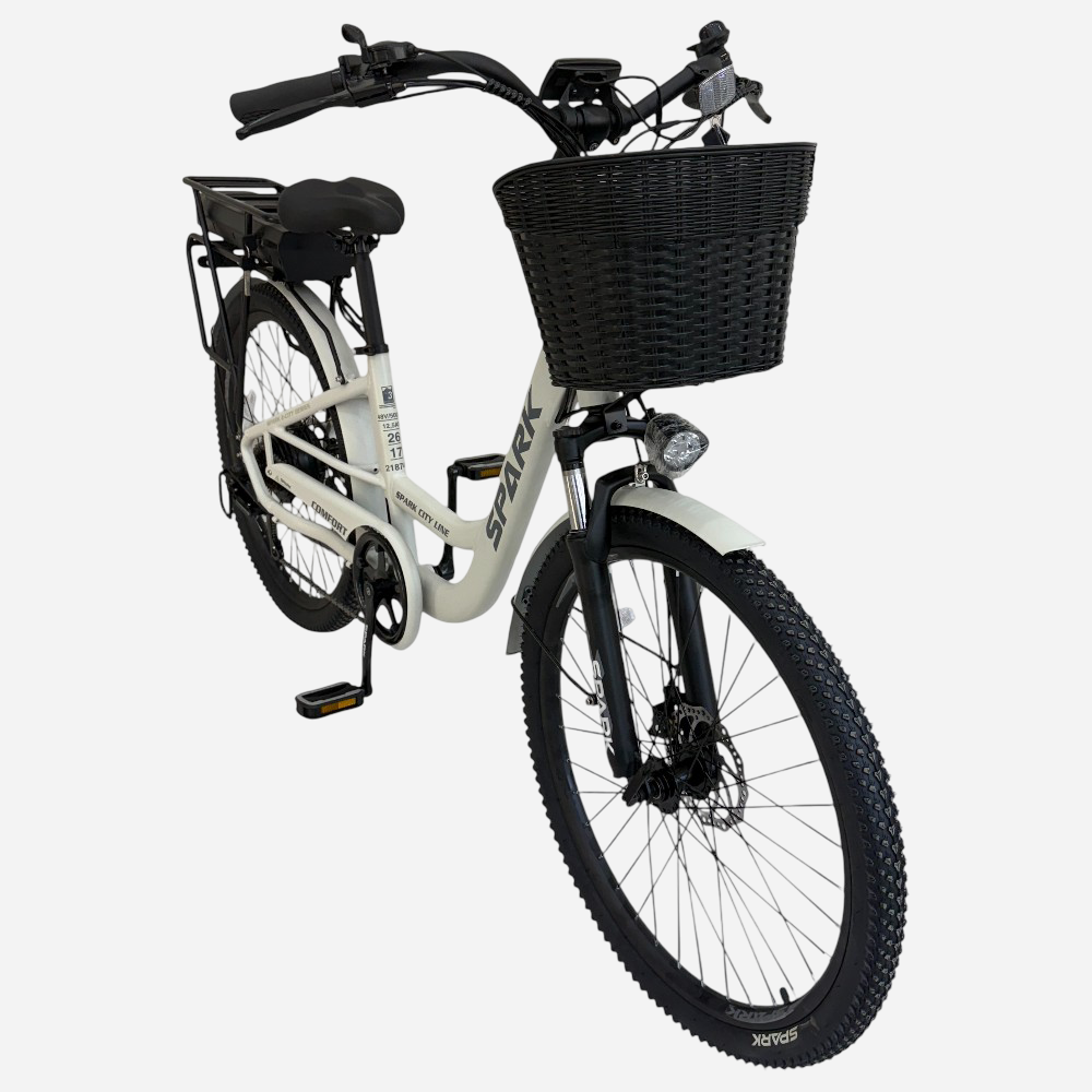 Міський електровелосипед Spark E-CITY COMFORT 26" 500W алюмінієва рама 17"