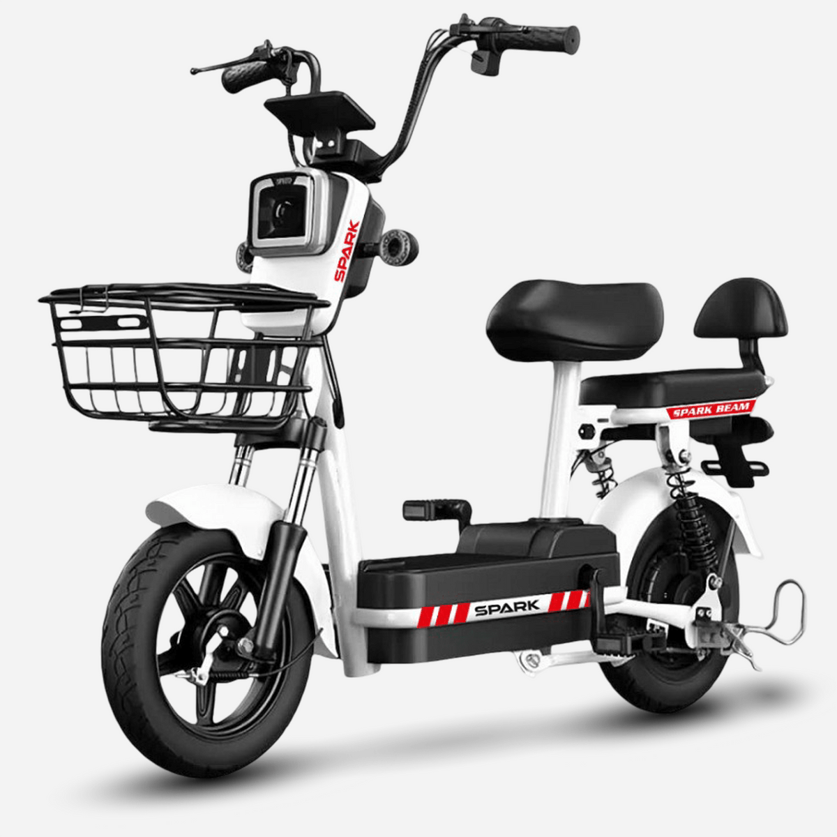 Велосипед з електромотором SPARK BEAM 14" 48V/400W/12Ah, до 25 км/год