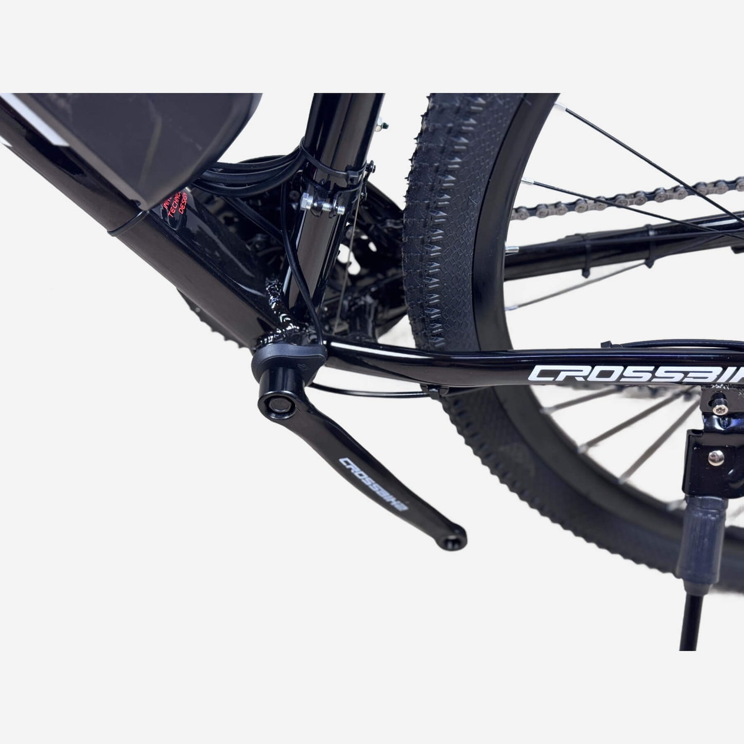 Алюмінієва рама хардтейл та шатуни Crossbike Pacific 29", крупний план