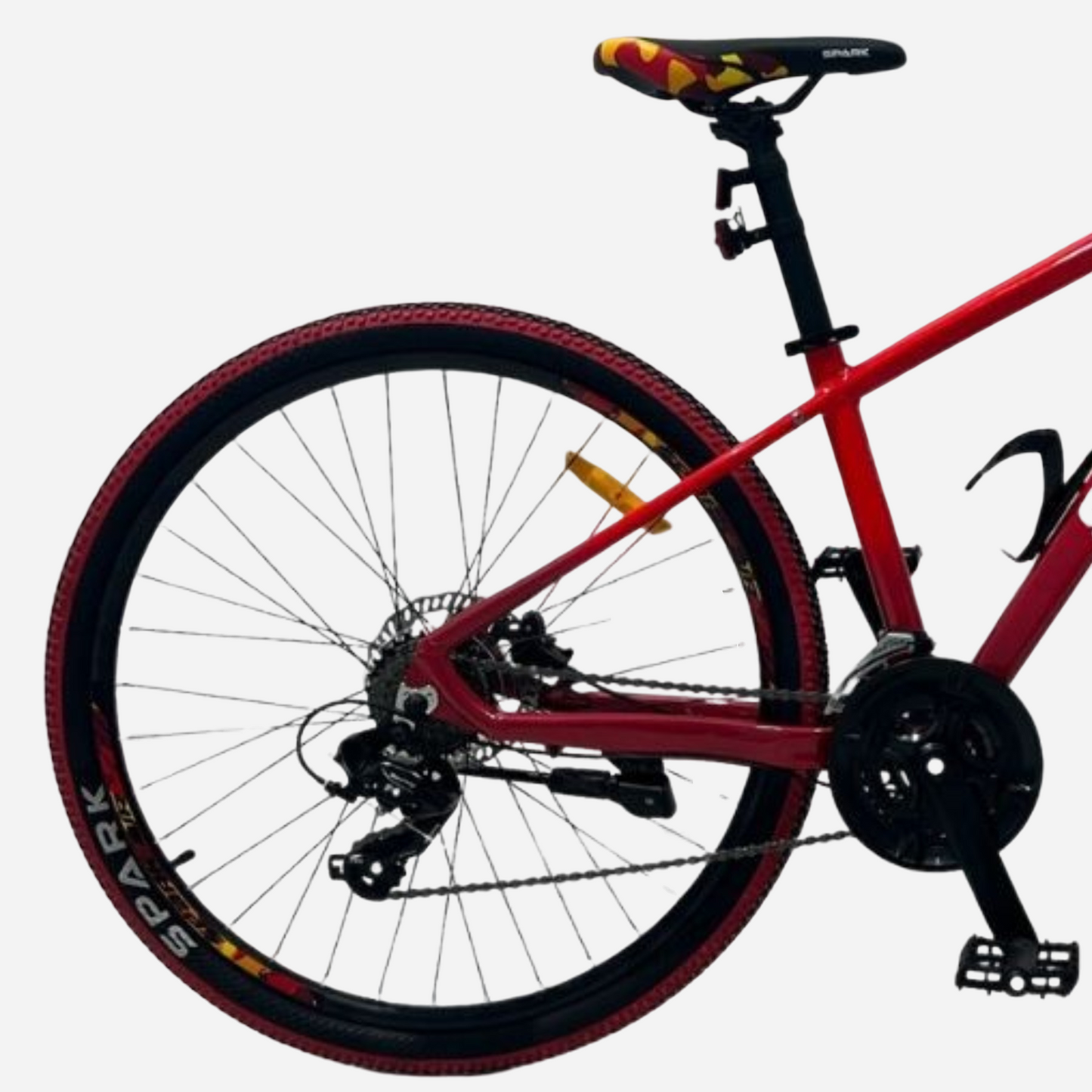 Гірський велосипед Spark AIR F100 27.5" алюмінієва рама 15" червоний