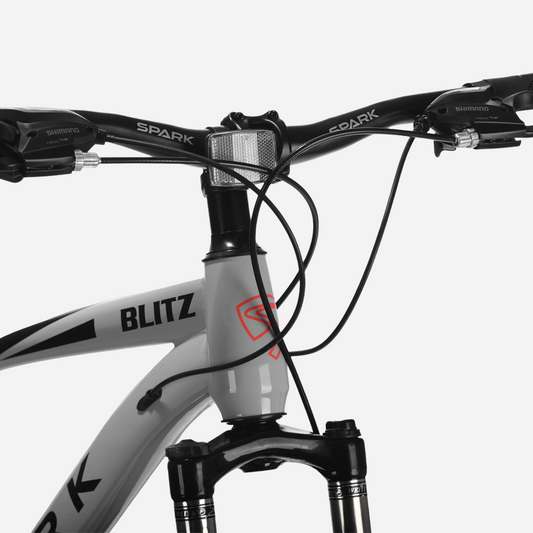 Кермо та манетки Shimano гірського велосипеда Spark BLITZ 27.5"