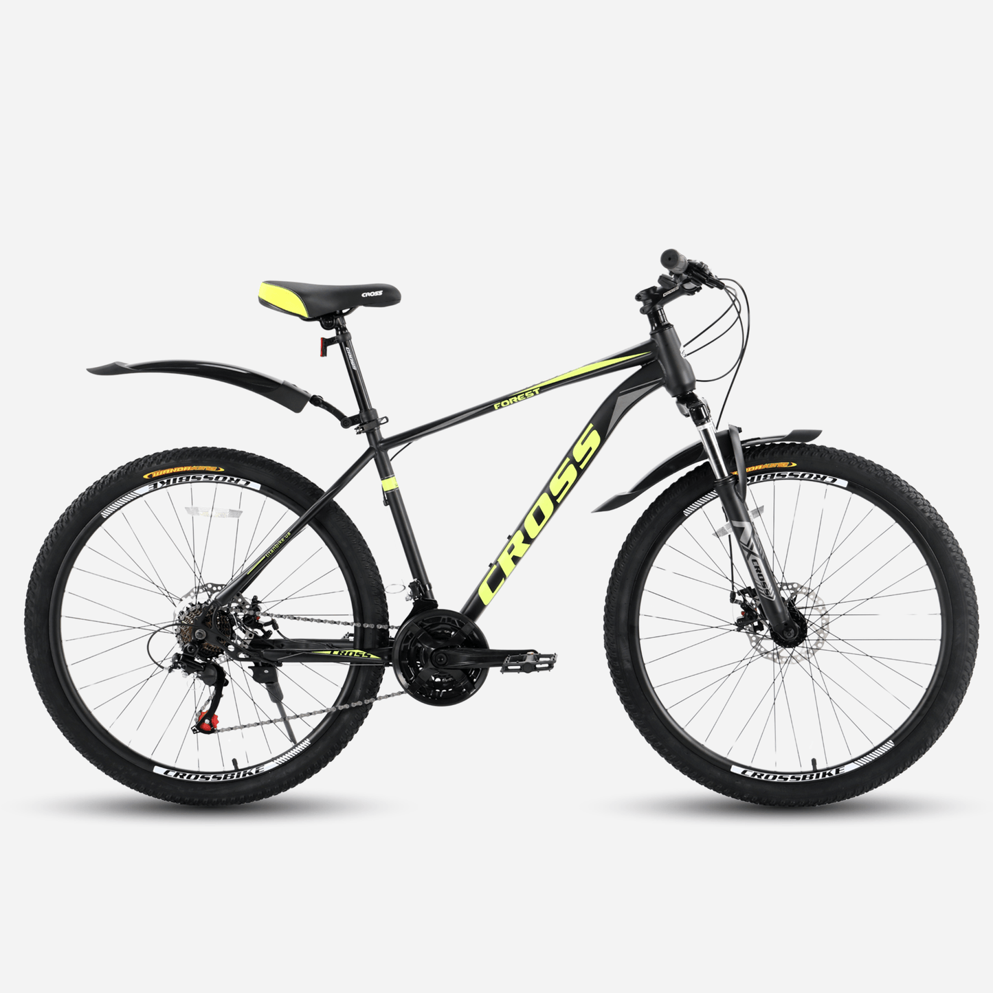 Гірський велосипед Cross Forest 27.5" сталева рама 18"