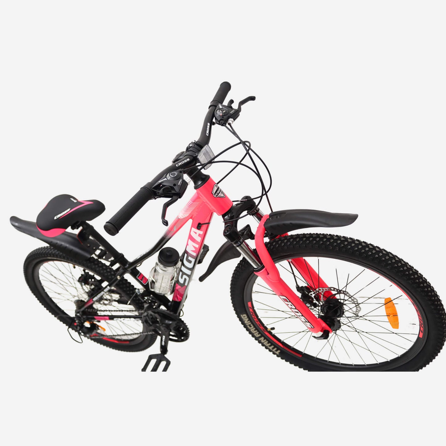 Cross Sigma 2026 24" — амортизаційна вилка Cross, дискове гальмо та манетки Shimano