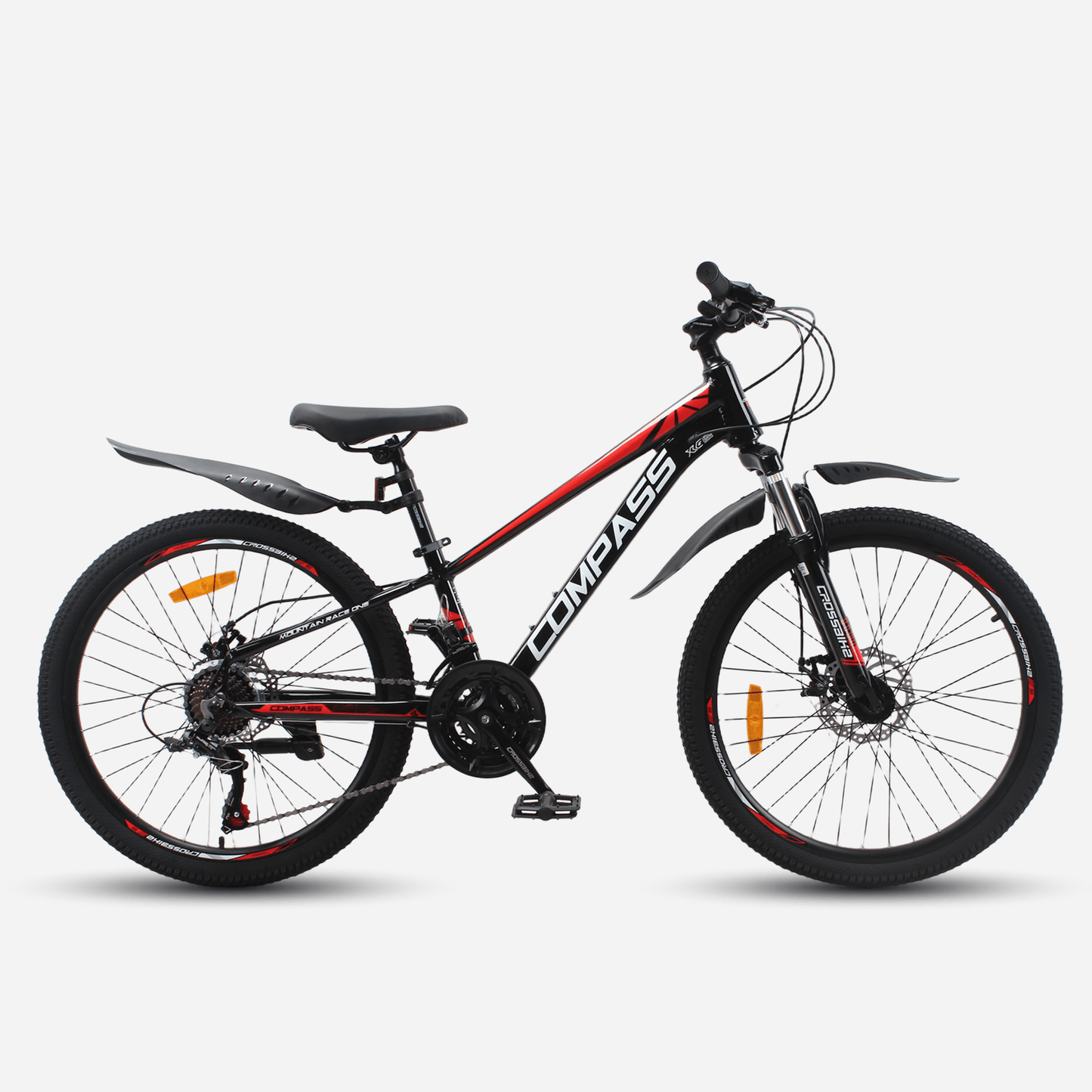 Гірський велосипед CrossBike Compass 24" алюмінієва рама 11"