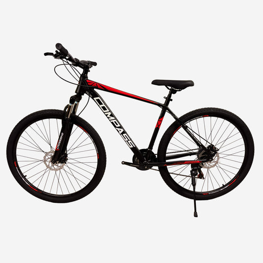 CrossBike Compass 29" MTB хардтейл, алюмінієва рама 20", вид збоку