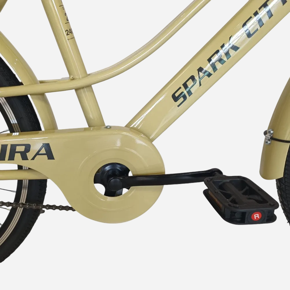 Міський велосипед SPARK CITY MIRA 26", сталева рама 17", кошик