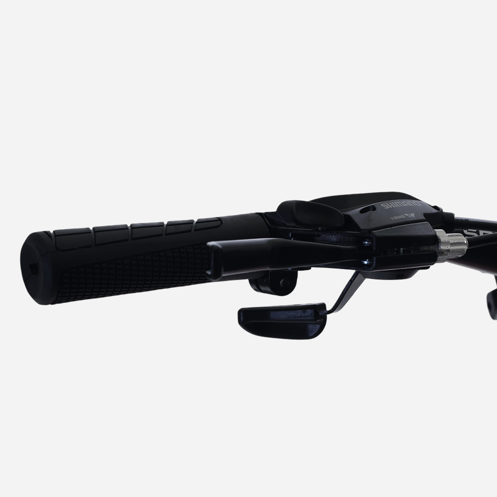 Spark AIRCORE 24" — манетка та гальмівна ручка Shimano EF51, ергономічна рукоятка