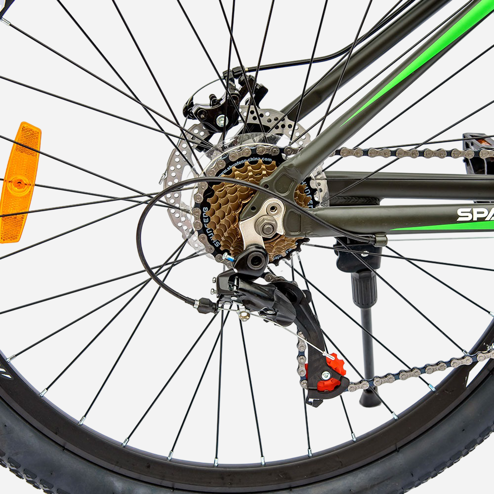Гірський велосипед Spark MOUNT 27.5" алюмінієва рама 15" сірий