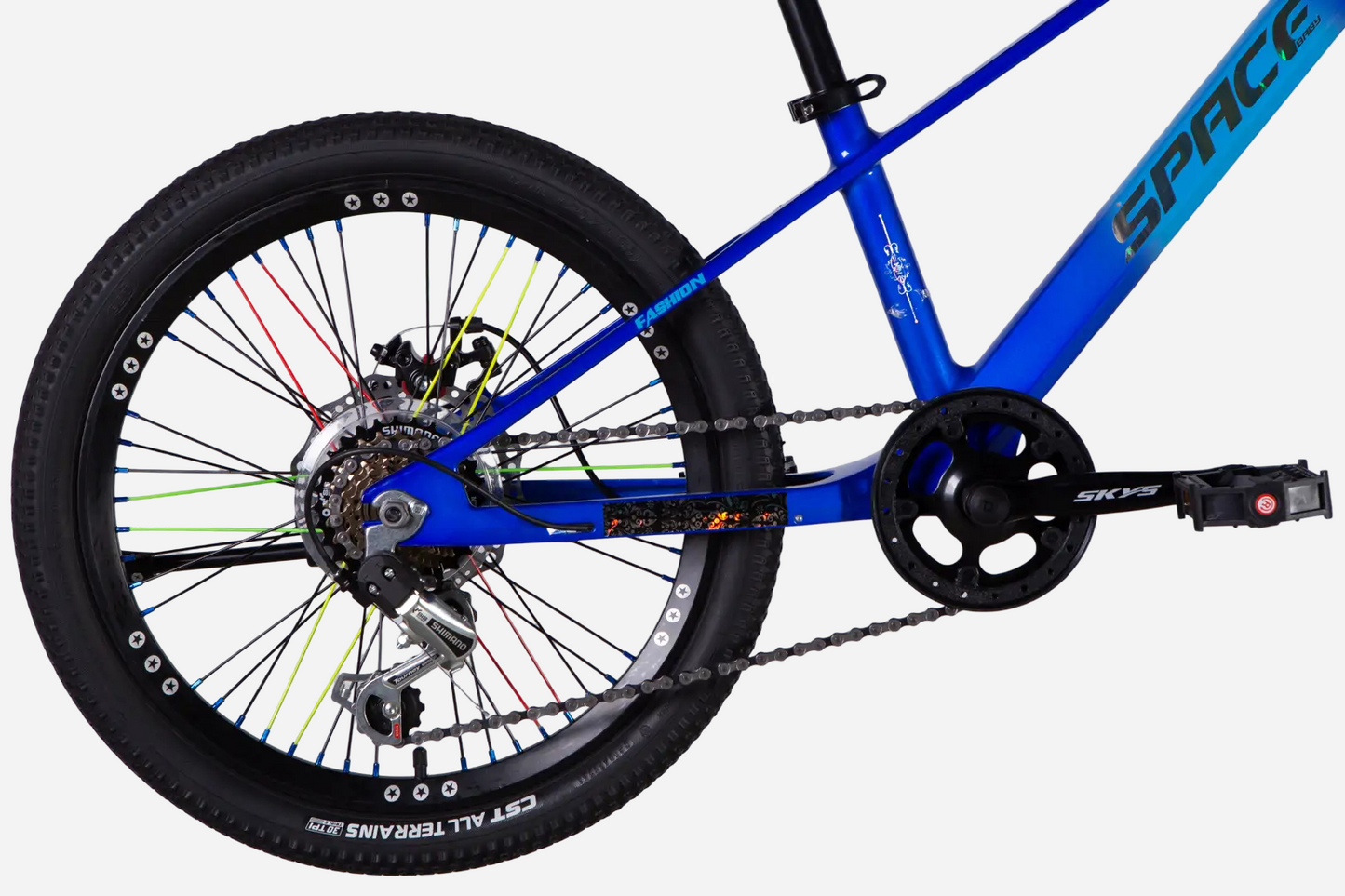 Дитячий Велосипед SPACE KID ALIOTH DD FR 20" магнієва рама 11", 7 швидкостей Shimano