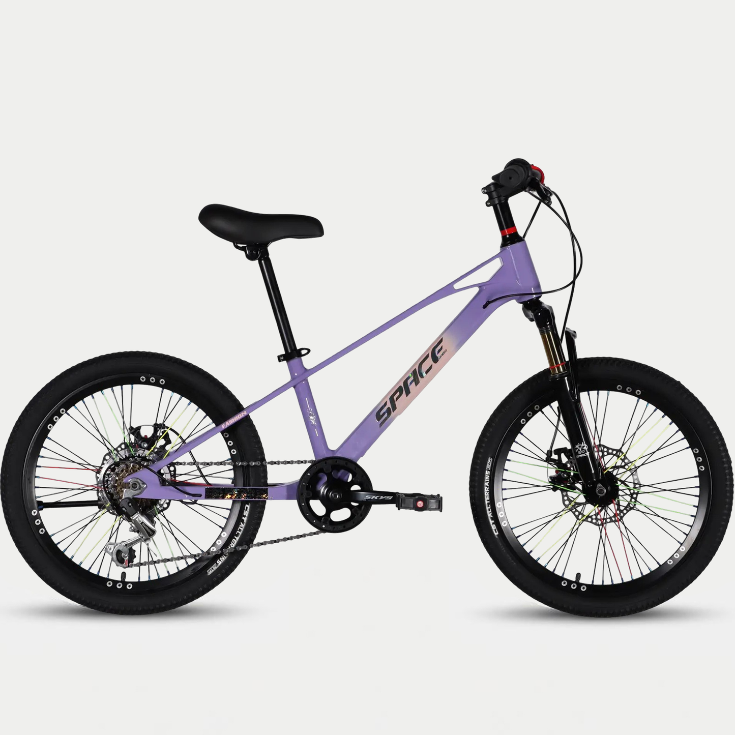 Дитячий Велосипед SPACE KID ALIOTH DD FR 20" магнієва рама 11", 7 швидкостей Shimano