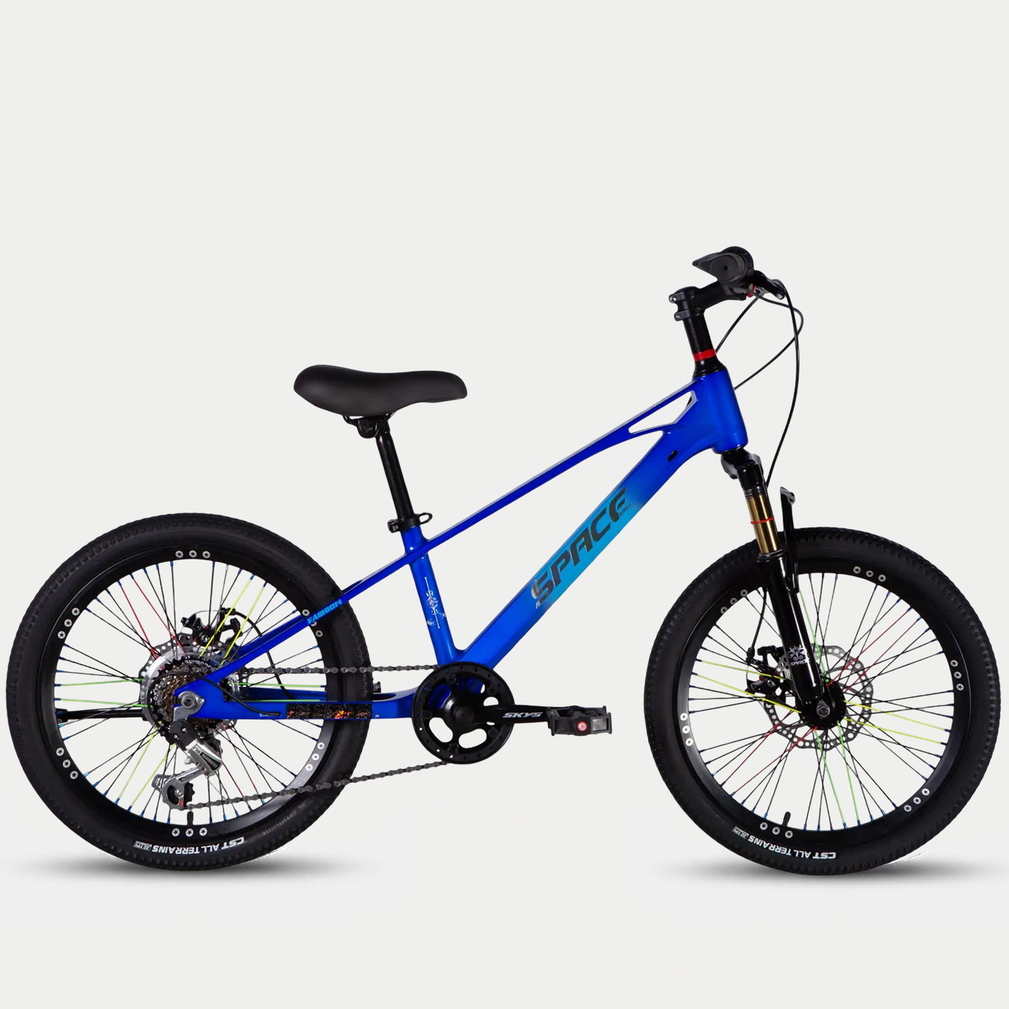 Дитячий Велосипед SPACE KID ALIOTH DD FR 20" магнієва рама 11", 7 швидкостей Shimano