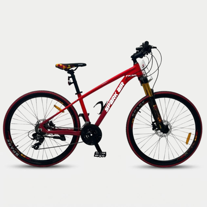 Гірський велосипед Spark AIR F100 27.5" алюмінієва рама 15" червоний