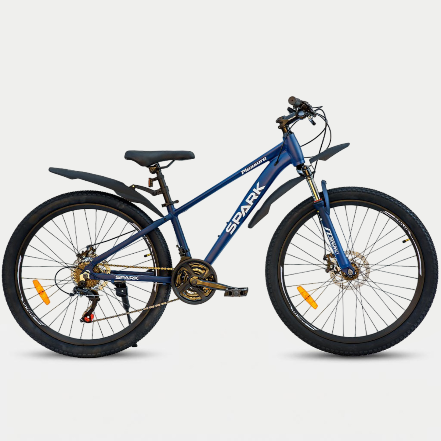 Гірський велосипед Spark PLEASURE 26" алюмінієва рама 13" синій