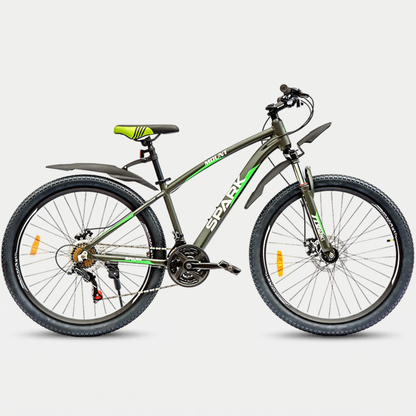 Гірський велосипед Spark MOUNT 27.5" алюмінієва рама 15" сірий