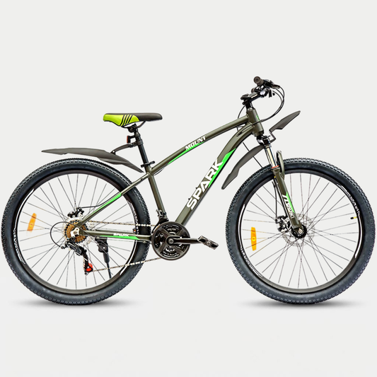 Гірський велосипед Spark MOUNT 27.5" алюмінієва рама 15" сірий