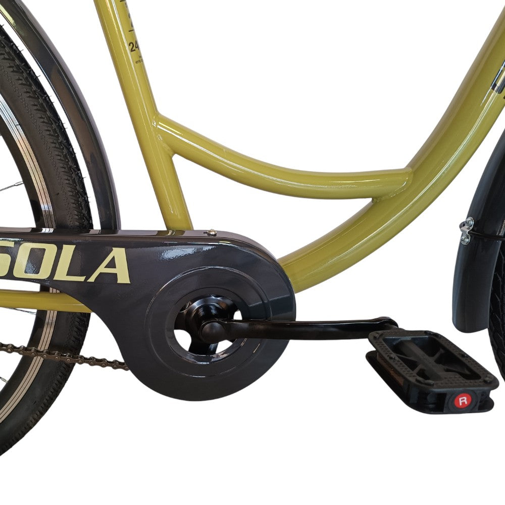 Міський велосипед SPARK CITY SOLA 28" стальна рама 18", кошик