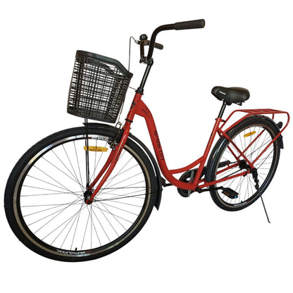Міський велосипед SPARK CITY SOLA 28" стальна рама 18", кошик