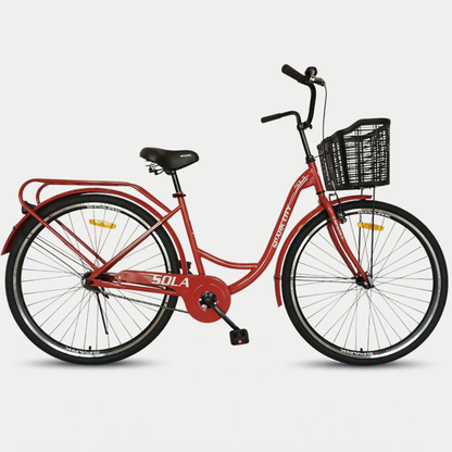 Міський велосипед SPARK CITY SOLA 28" стальна рама 18", кошик