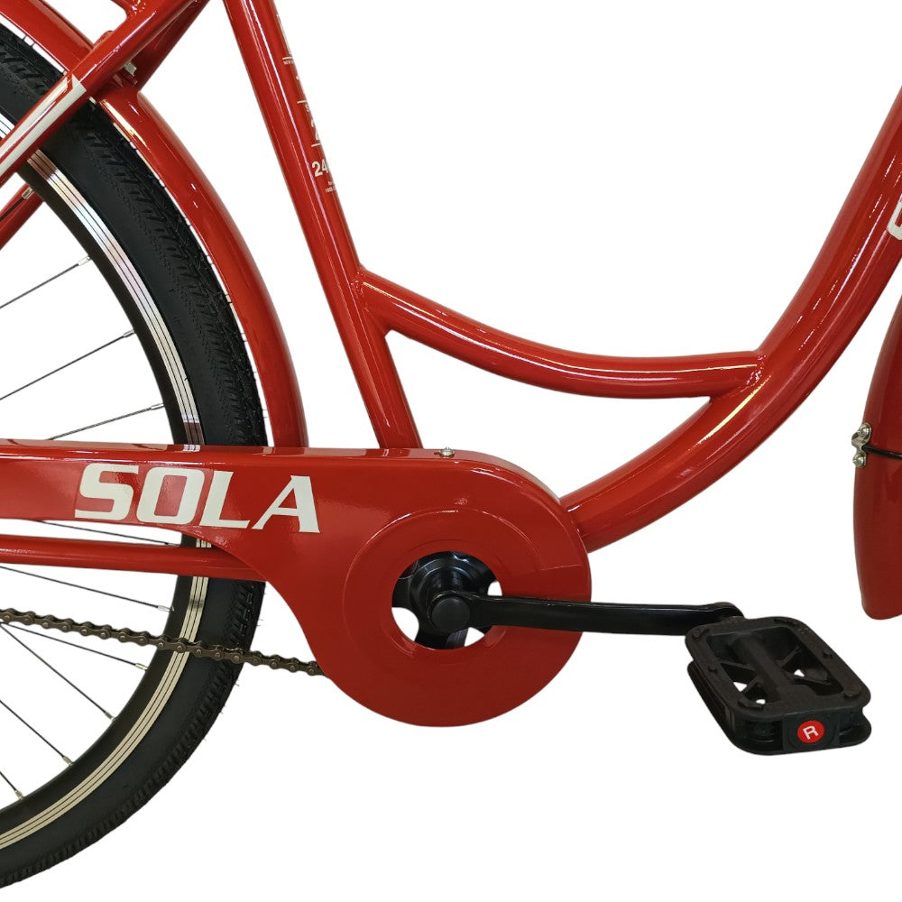 Міський велосипед SPARK CITY SOLA 28" стальна рама 18", кошик