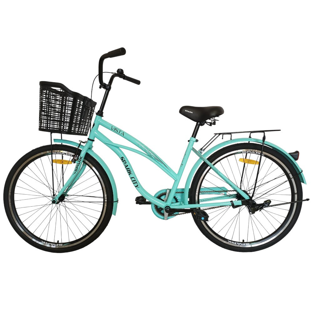 Міський велосипед SPARK CITY VISTA 26" стальна рама 17", кошик