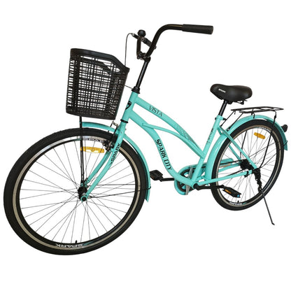 Міський велосипед SPARK CITY VISTA 26" стальна рама 17", кошик