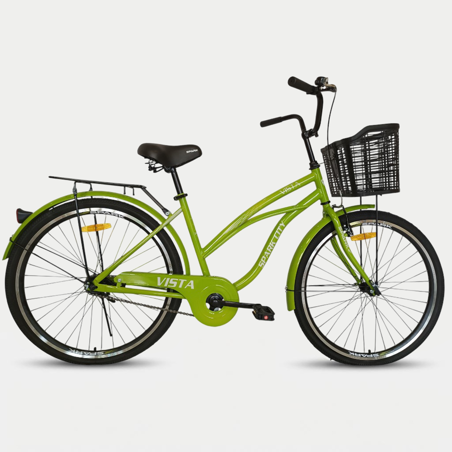 Міський велосипед SPARK CITY VISTA 26" стальна рама 17", кошик