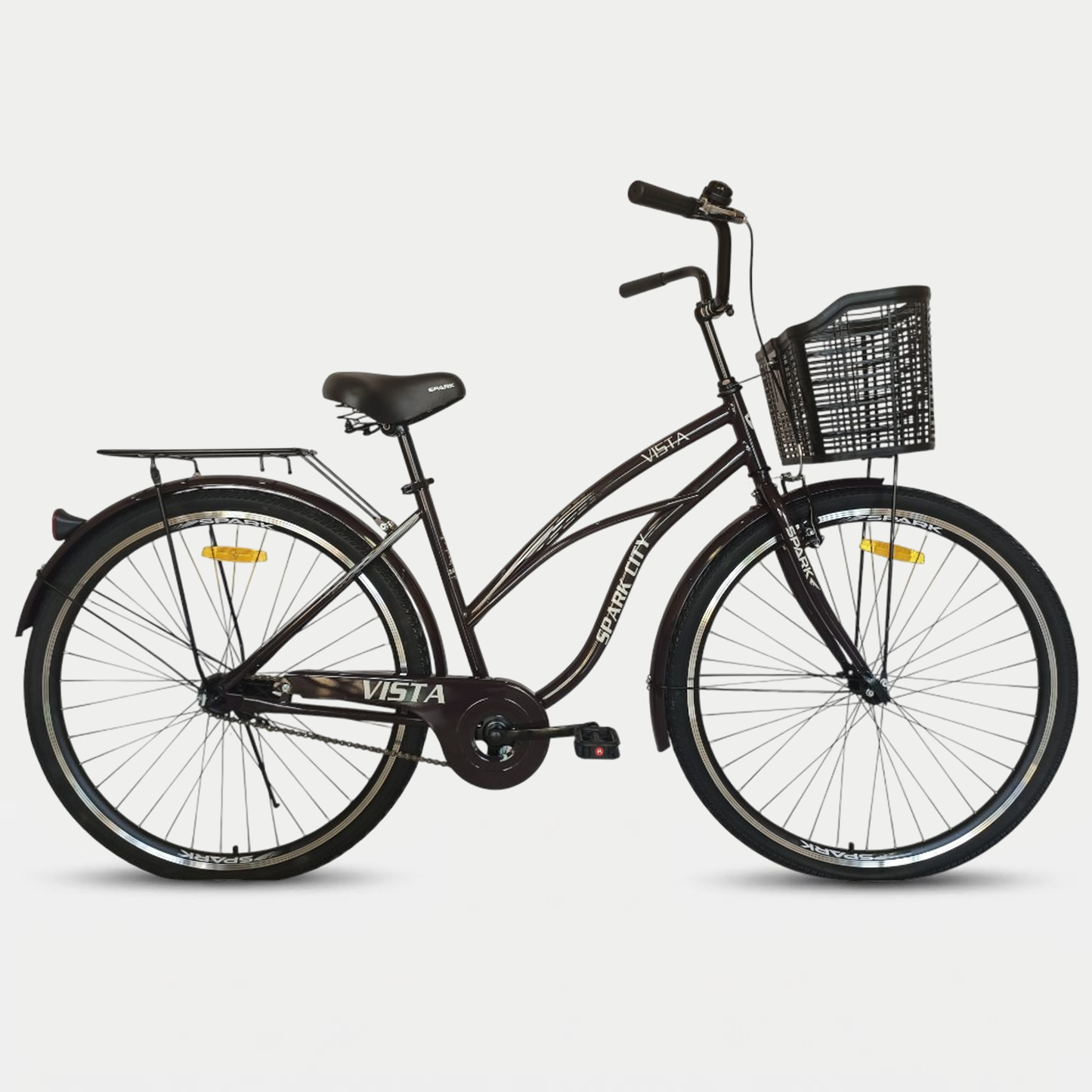 Міський велосипед SPARK CITY VISTA 28" стальна рама 18", кошик