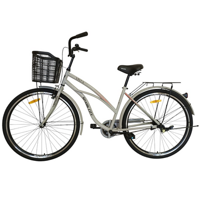Міський велосипед SPARK CITY VISTA 28" стальна рама 18", кошик
