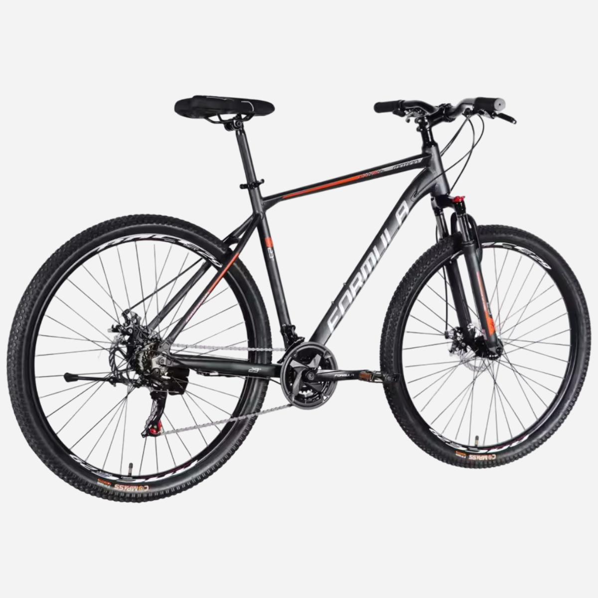 Гірський велосипед Formula MOTION 29" під кутом з боку трансмісії
