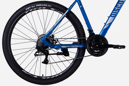 Гірський велосипед Discovery TREK 29" сталева рама 21" синьо-сріблястий