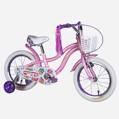 Дитячий велосипед Formula Kid CREAM 16" алюмінієва рама 8.5"