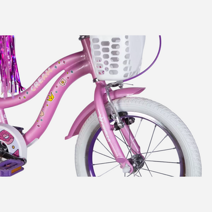 Дитячий велосипед Formula Kid CREAM 16" алюмінієва рама 8.5"