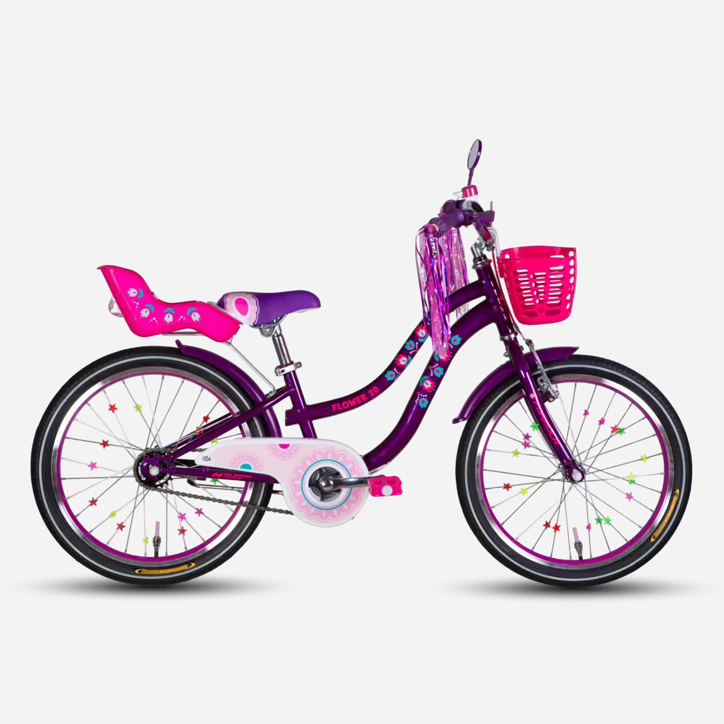 Дитячий велосипед Formula Kid FLOWER PREMIUM 20" рама 10"