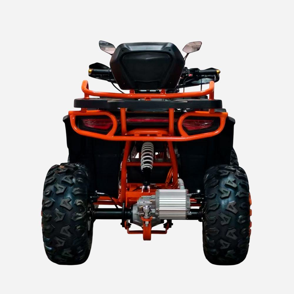Електроквадроцикл SPARK HORNET із заднім багажником, вигляд ззаду