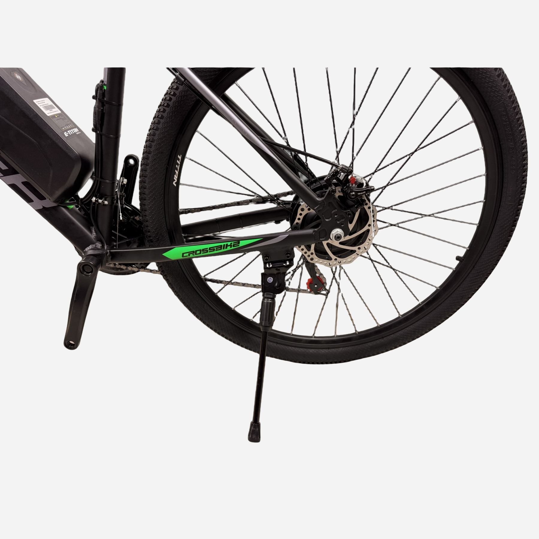 CrossBike Boxter 29" — дискове гальмо 160 мм, підніжка та алюмінієва рама