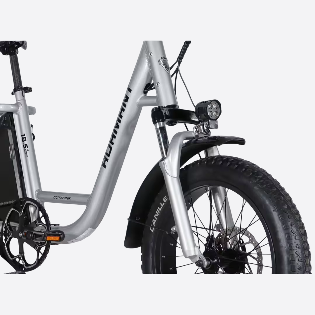 Електровелосипед Dorozhnik ADAMANT DD FR 20" алюмінієва рама 18,5", 500W 48V 17.5Ah, до 70 км, до 34 км/год