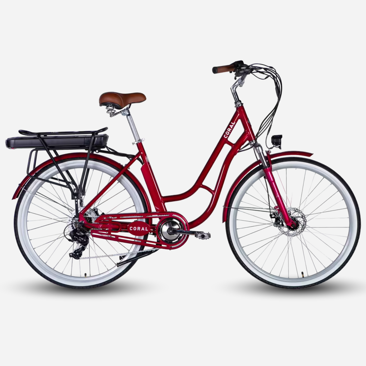 Електровелосипед Dorozhnik eCORAL DD FR 28" алюмінієва рама 19", 500W 48V 13Ah, до 50 км, до 29 км/год