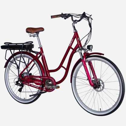 Електровелосипед Dorozhnik eCORAL DD FR 28" алюмінієва рама 19", 500W 48V 13Ah, до 50 км, до 29 км/год