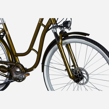 Електровелосипед Dorozhnik eCORAL DD FR 28" алюмінієва рама 19", 500W 48V 13Ah, до 50 км, до 29 км/год