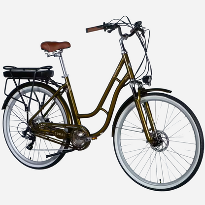 Електровелосипед Dorozhnik eCORAL DD FR 28" алюмінієва рама 19", 500W 48V 13Ah, до 50 км, до 29 км/год