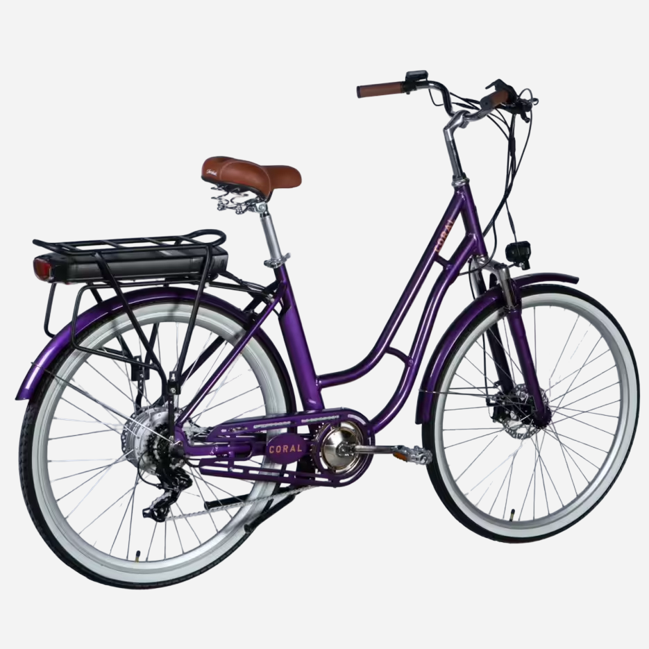 Електровелосипед Dorozhnik eCORAL DD FR 28" алюмінієва рама 19", 500W 48V 13Ah, до 50 км, до 29 км/год