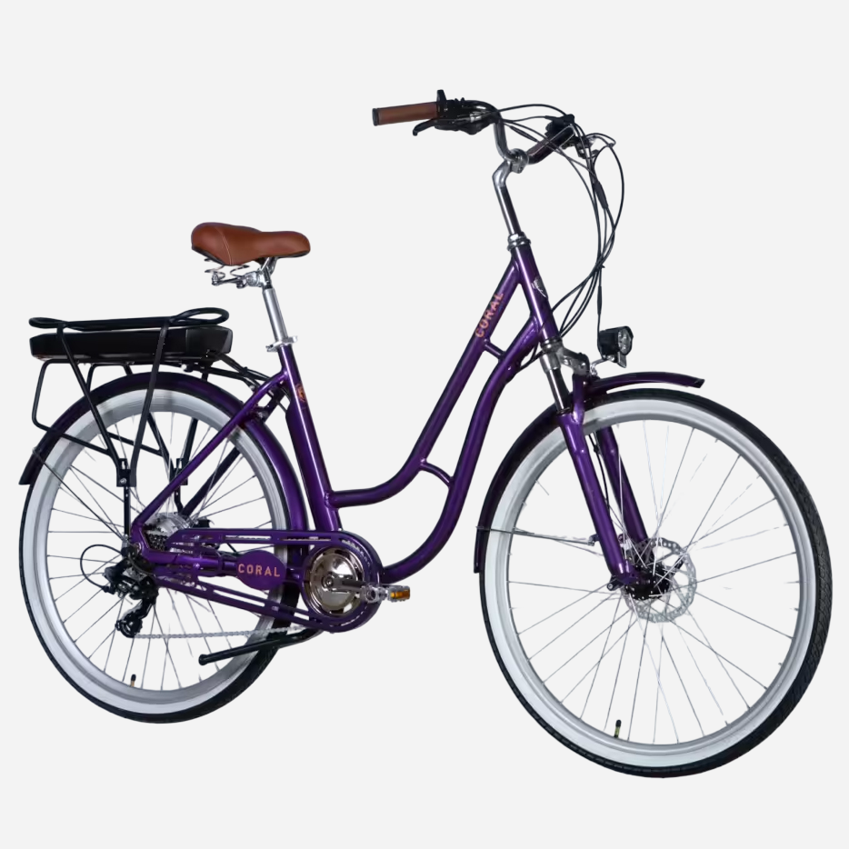 Електровелосипед Dorozhnik eCORAL DD FR 28" алюмінієва рама 19", 500W 48V 13Ah, до 50 км, до 29 км/год