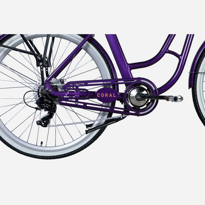 Електровелосипед Dorozhnik eCORAL DD FR 28" алюмінієва рама 19", 500W 48V 13Ah, до 50 км, до 29 км/год