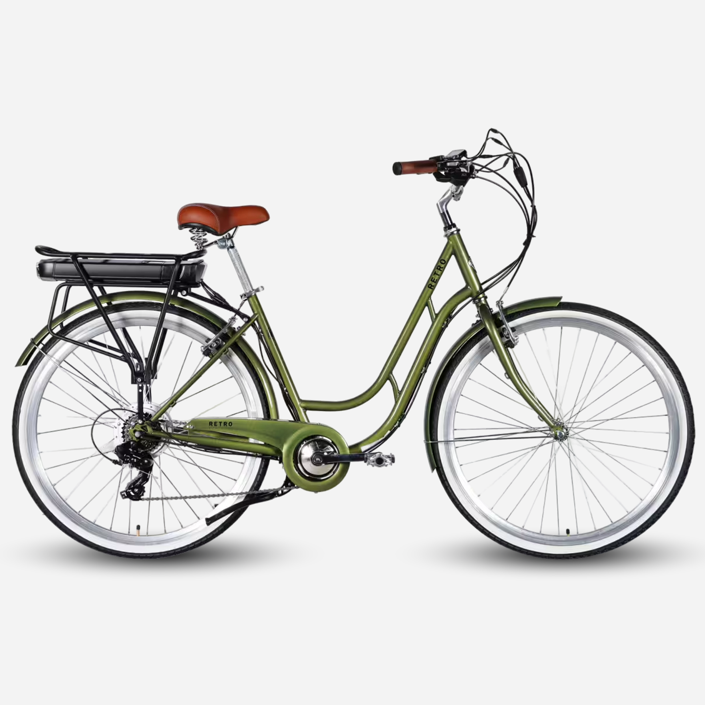 Електровелосипед Dorozhnik eRETRO Vbr FR 28" сталева рама 19", 500W 36V 13Ah, до 45 км, до 34 км/год