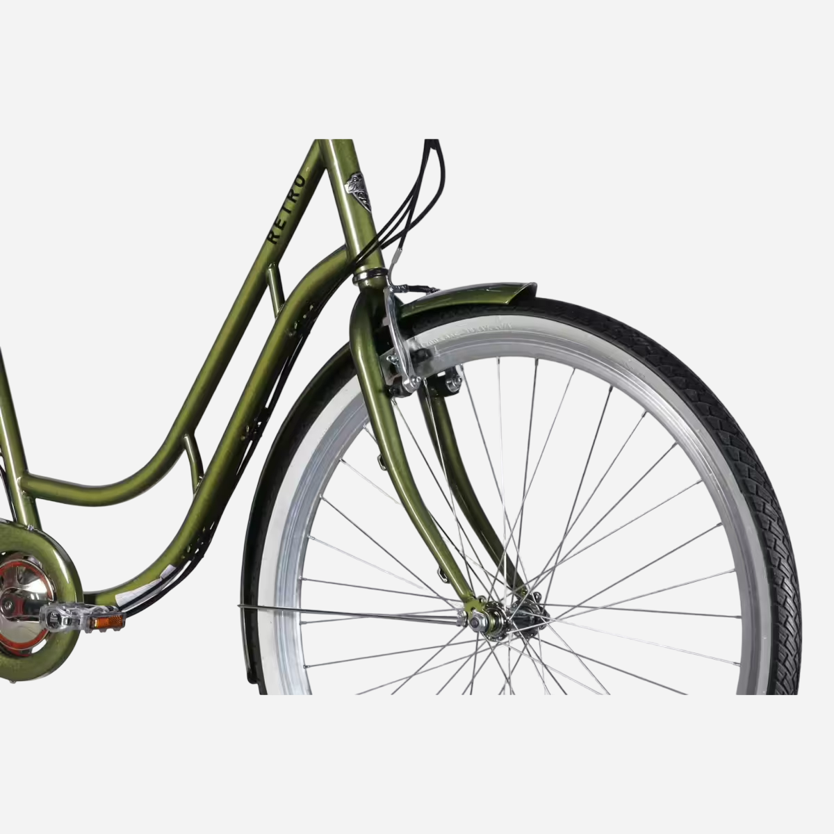 Електровелосипед Dorozhnik eRETRO Vbr FR 28" сталева рама 19", 500W 36V 13Ah, до 45 км, до 34 км/год