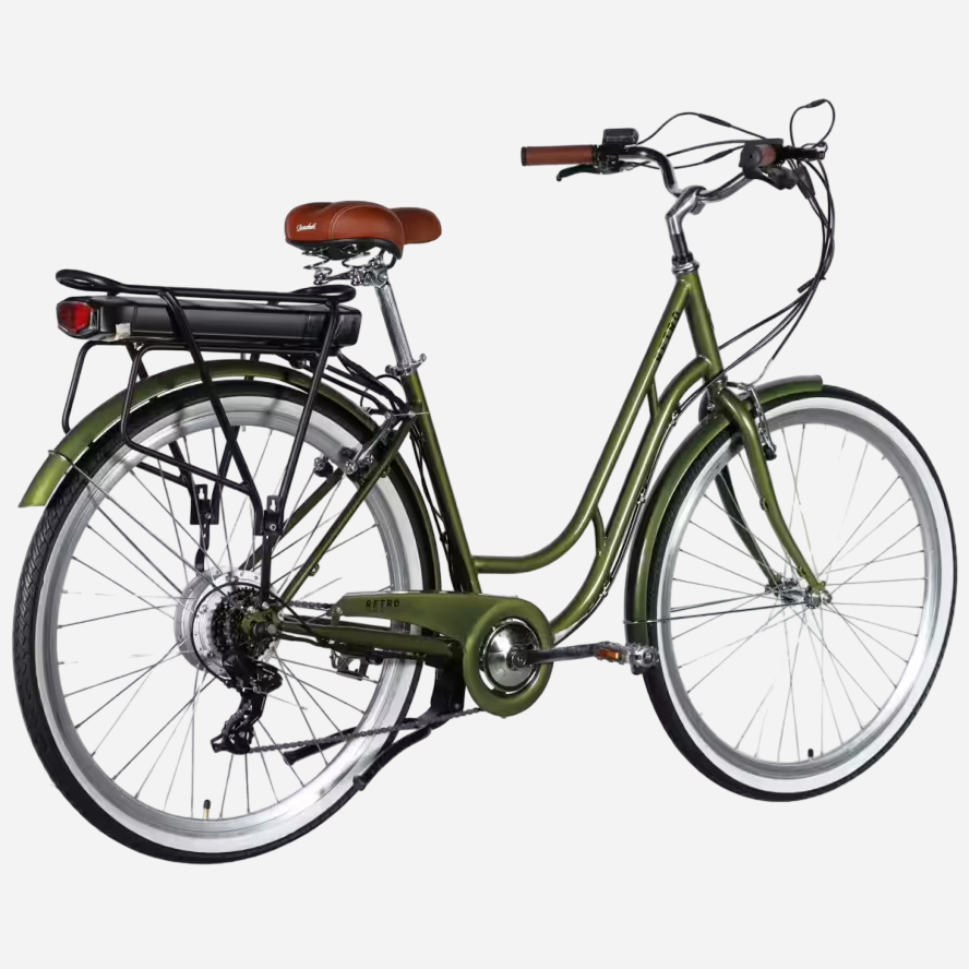 Електровелосипед Dorozhnik eRETRO Vbr FR 28" сталева рама 19", 500W 36V 13Ah, до 45 км, до 34 км/год