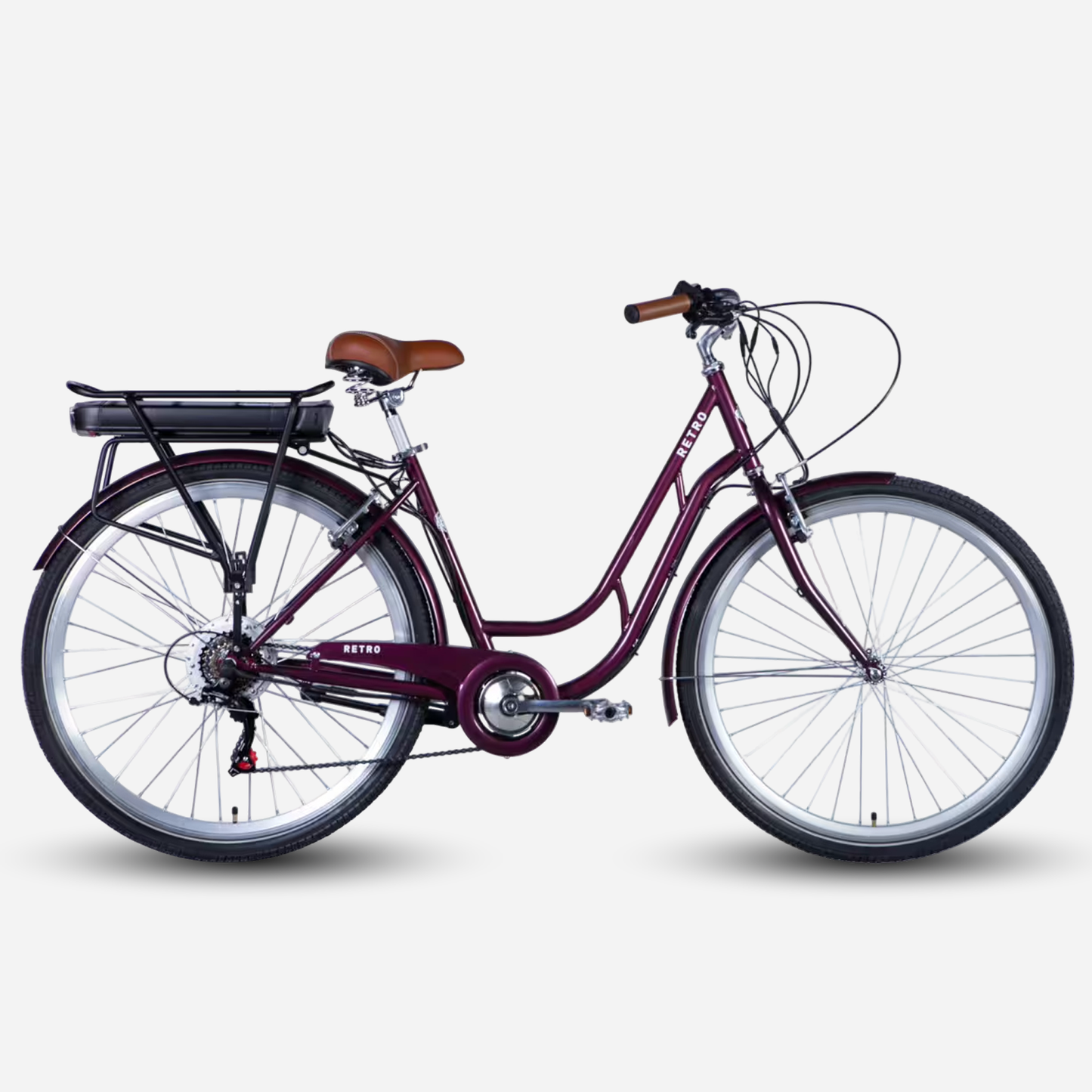 Електровелосипед Dorozhnik eRETRO Vbr FR 28" сталева рама 19", 500W 36V 13Ah, до 45 км, до 34 км/год
