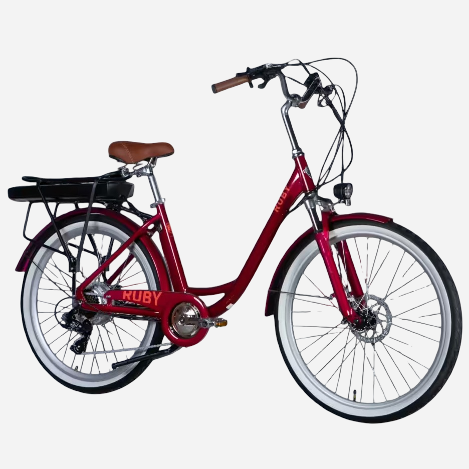 Електровелосипед Dorozhnik eRUBY DD FR 26" алюмінієва рама 17", 500W 36V 13Ah, до 45 км, до 32 км/год