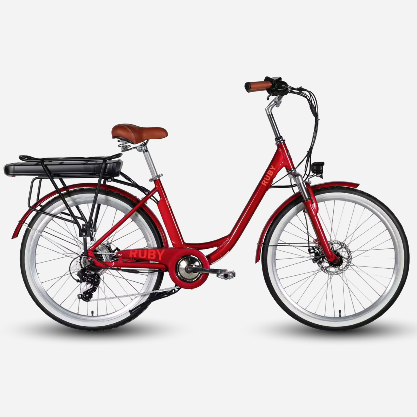 Електровелосипед Dorozhnik eRUBY DD FR 26" алюмінієва рама 17", 500W 48V 15Ah, до 55 км, до 27 км/год